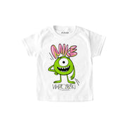 Playera Niño Pixar Core Niño Niña Blanco Disney Pixar Original Mike Monsters Inc. - Fan Army