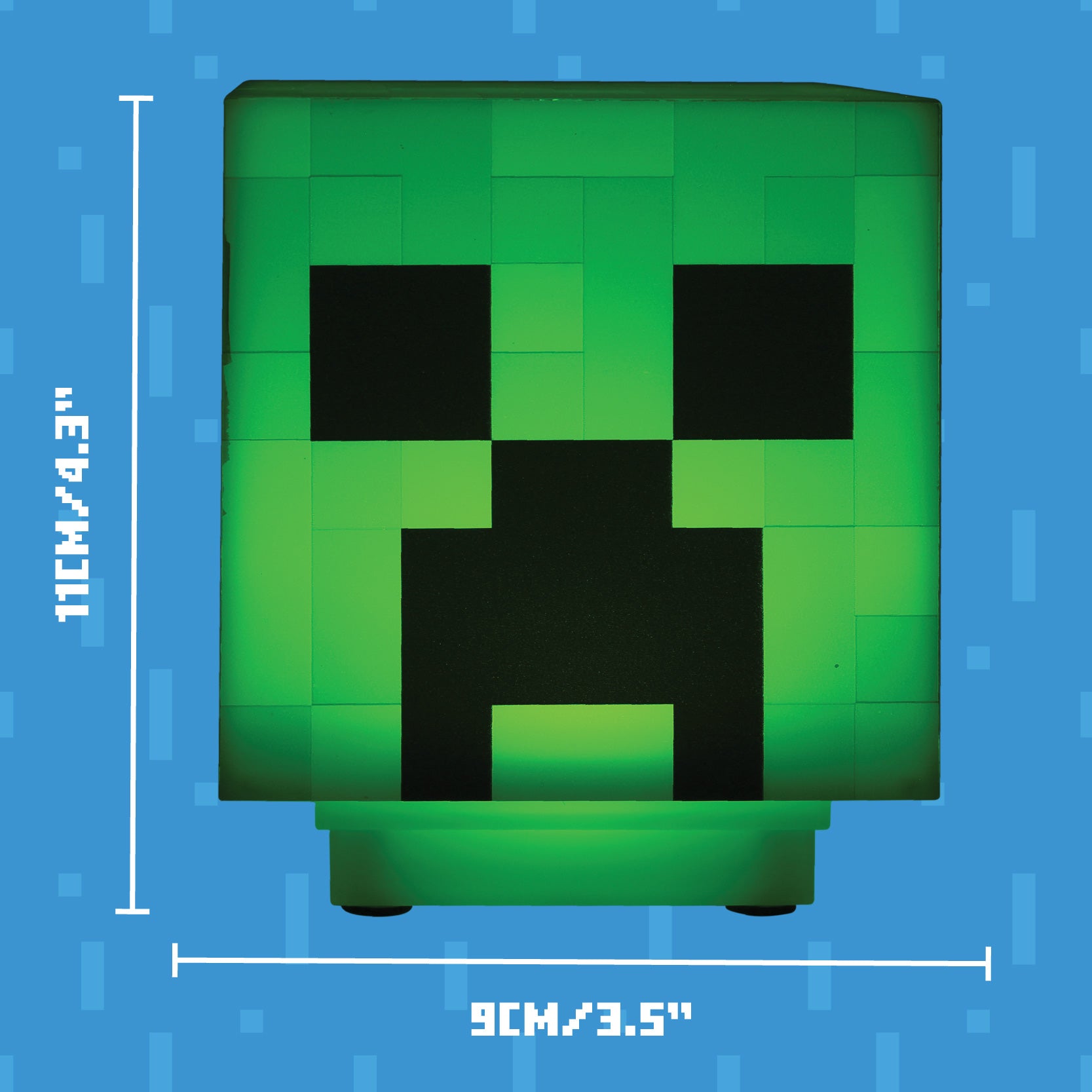 Lámpara Minecraft Creeper con Sonido Luz de Noche Original - Fan Army
