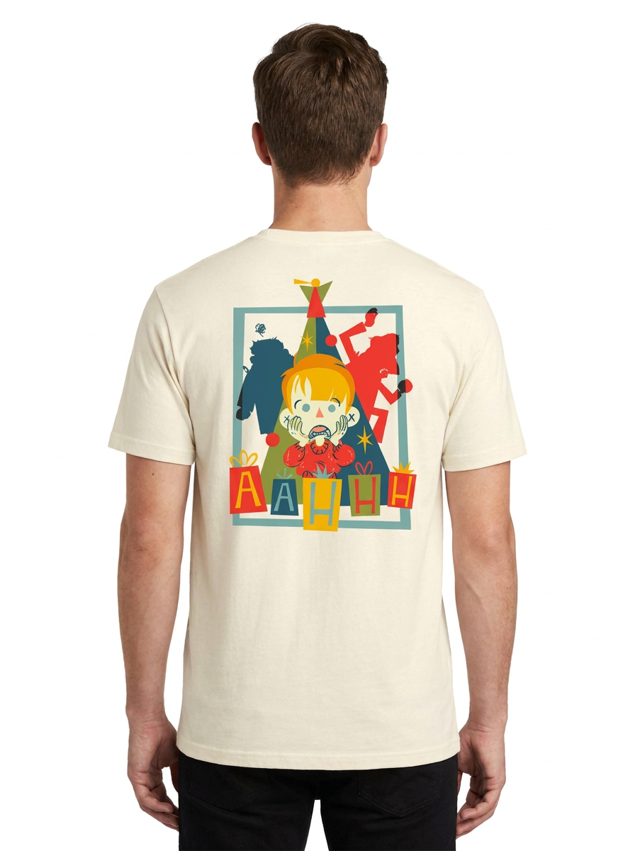 Playera Home Alone Hombre Mujer Arena Disney Original AHHH - Fan Army