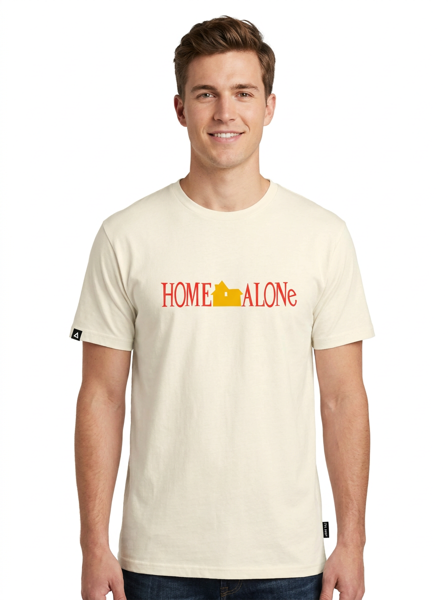 Playera Home Alone Hombre Mujer Arena Disney Original AHHH - Fan Army