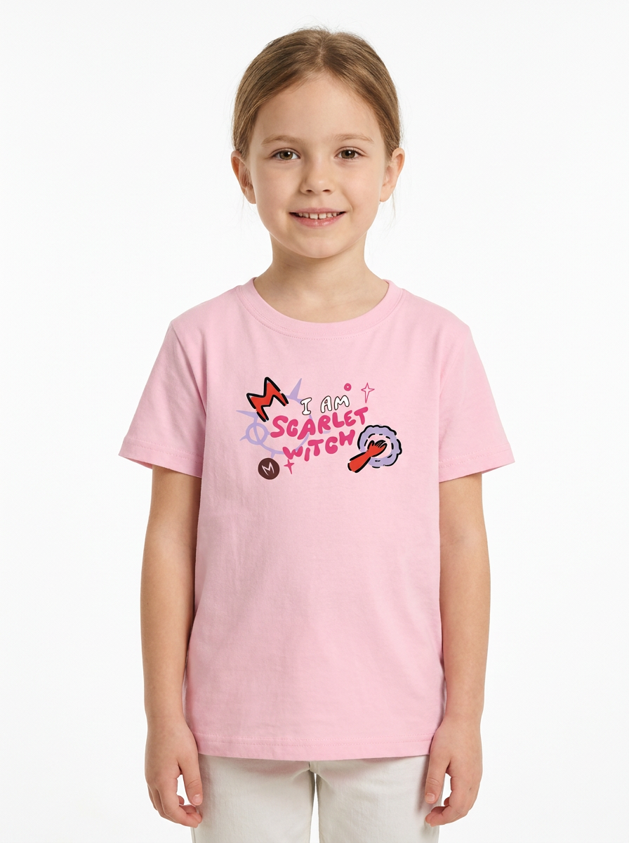 Playera Niño MARVEL Niño Niña Rosa Disney Original Chaos Magic