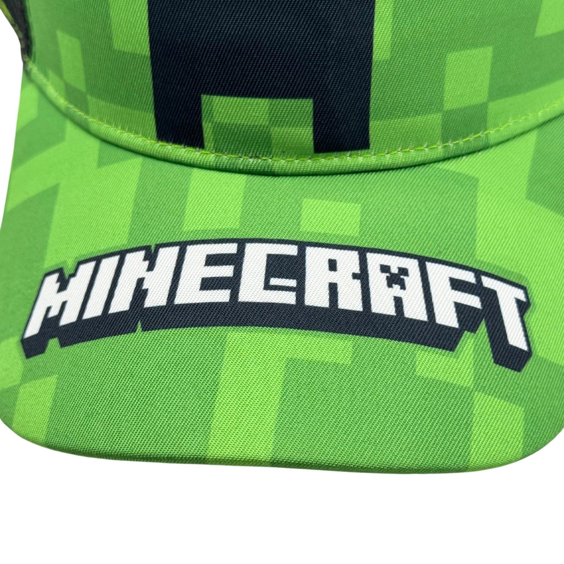 Gorra Creeper Minecraft con Logo Original - Fan Army
