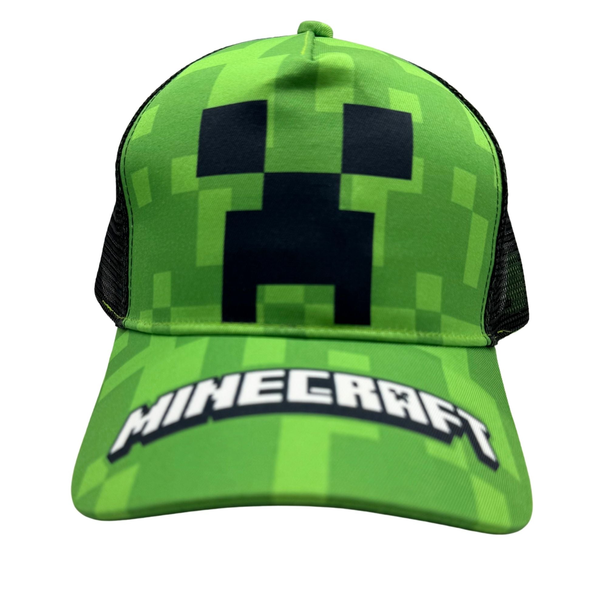Gorra Creeper Minecraft con Logo Original - Fan Army