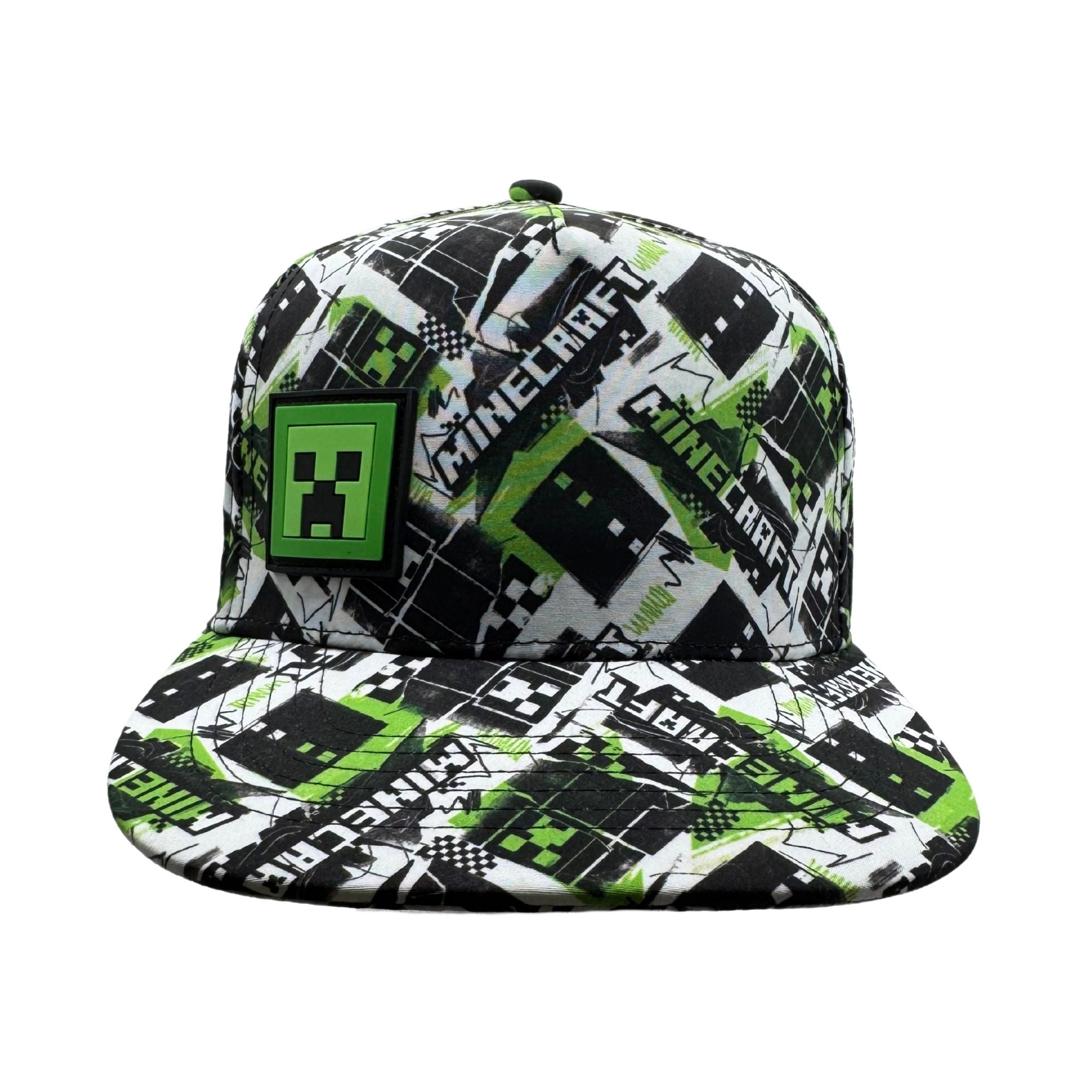 Gorra Plana Minecraft con Creeper Original  - Fan Army