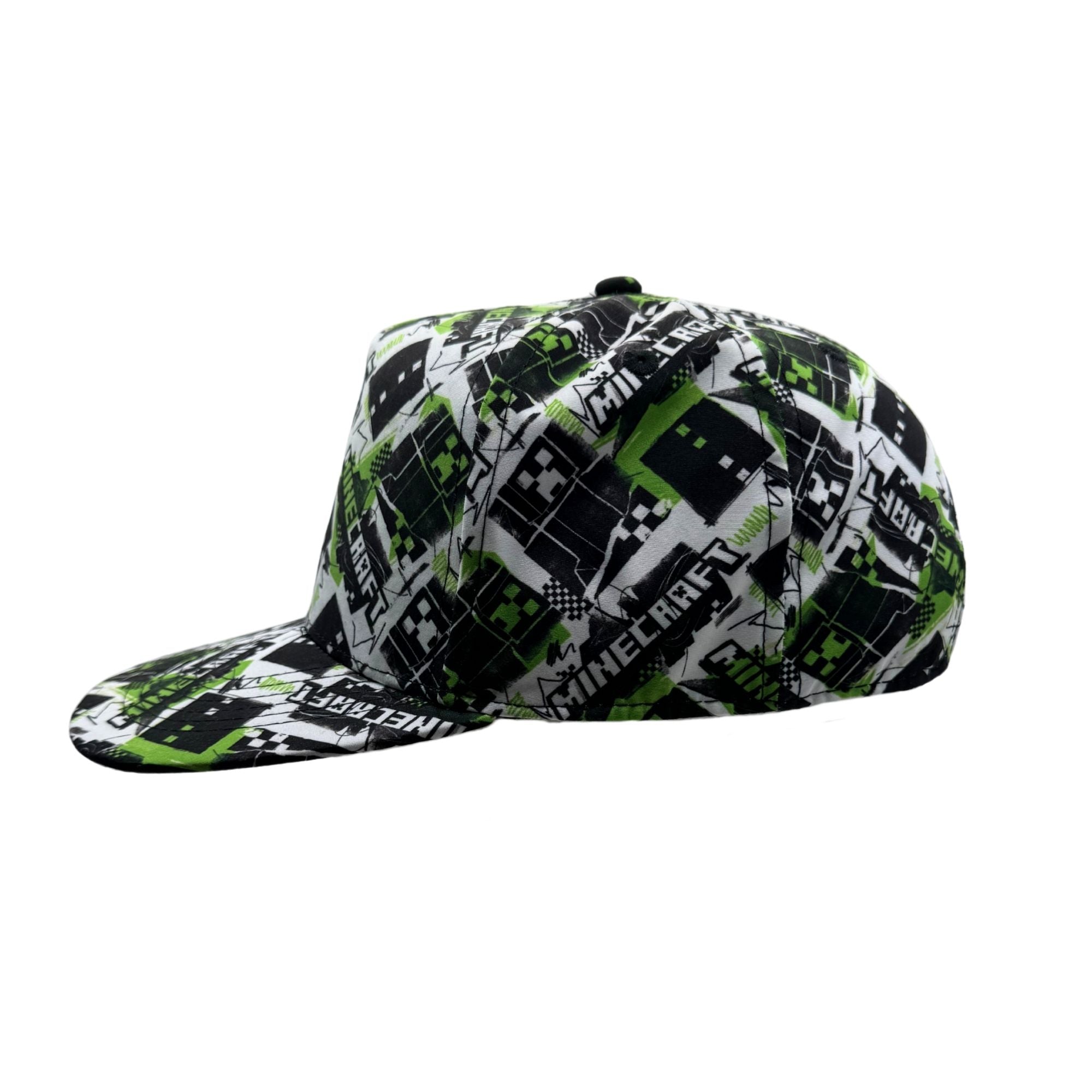 Gorra Plana Minecraft con Creeper Original  - Fan Army
