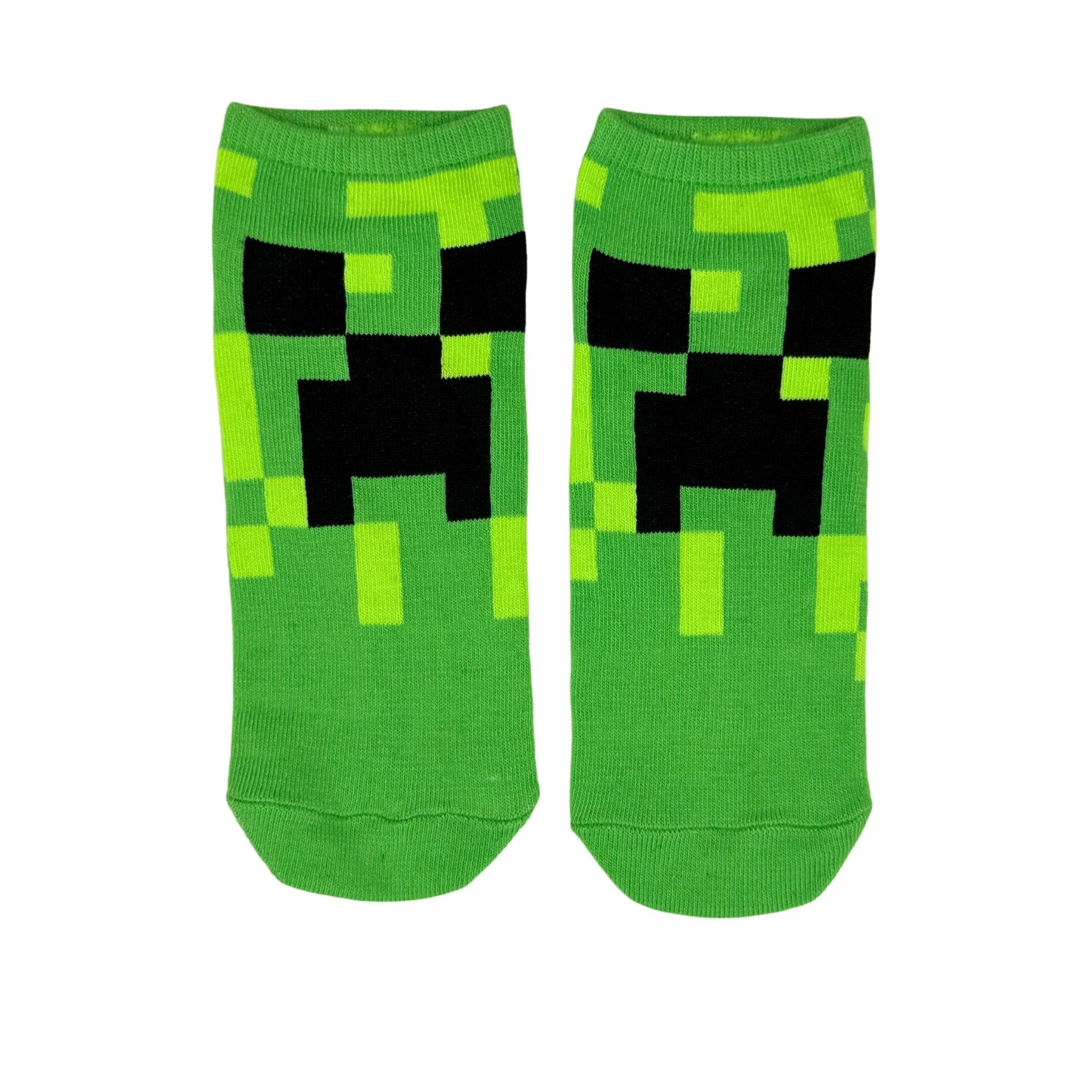 Calcetas Minecraft Personajes 6 Pares Unisex Para Niños - Fan Army