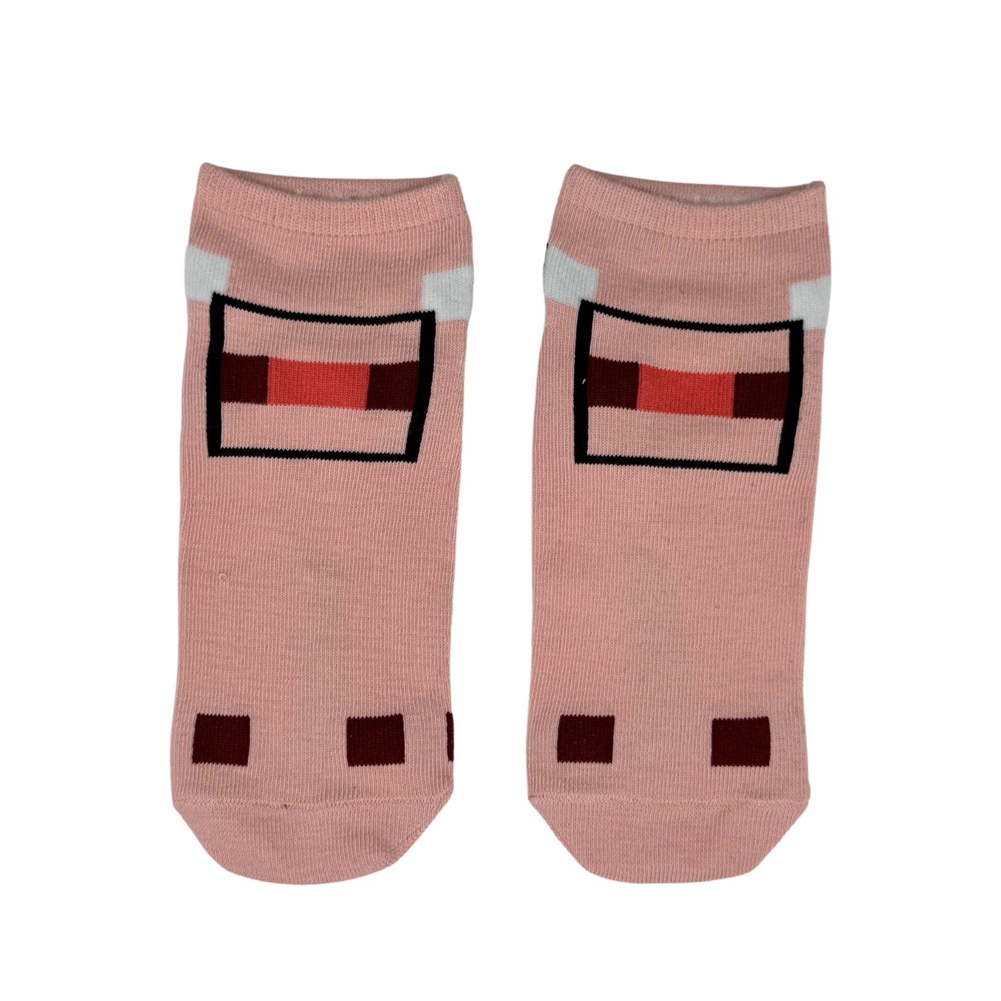 Calcetas Minecraft Personajes 6 Pares Unisex Para Niños - Fan Army