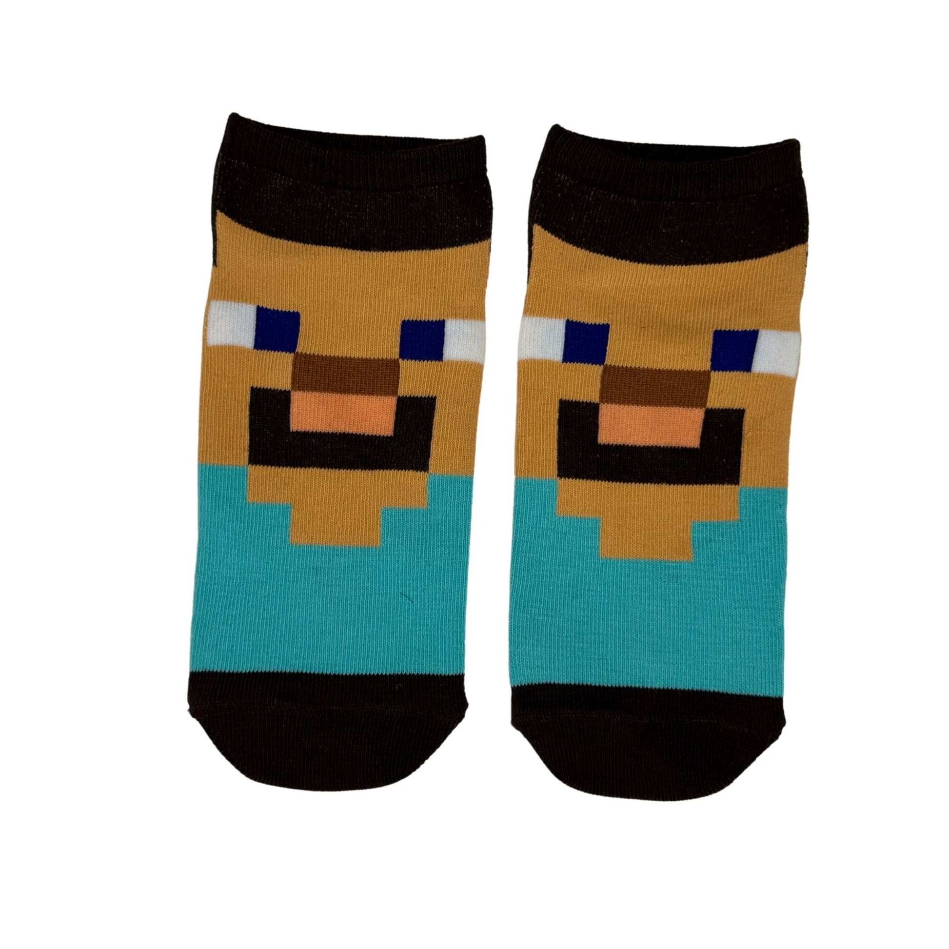 Calcetas Minecraft Personajes 6 Pares Unisex Para Niños - Fan Army
