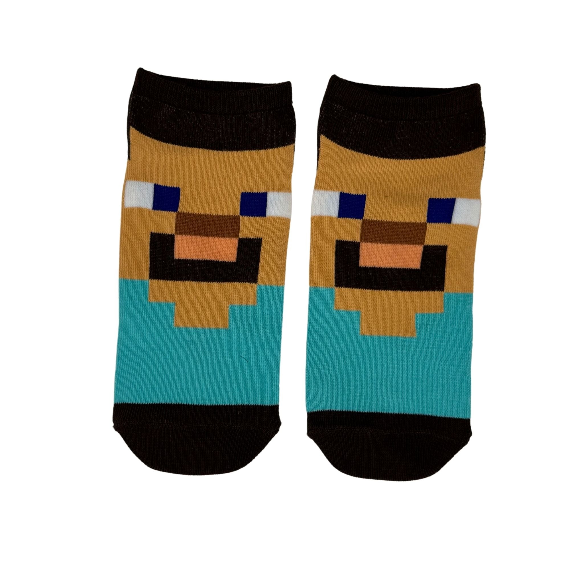 Calcetas Minecraft Personajes 6 Pares Unisex Para Niños - Fan Army