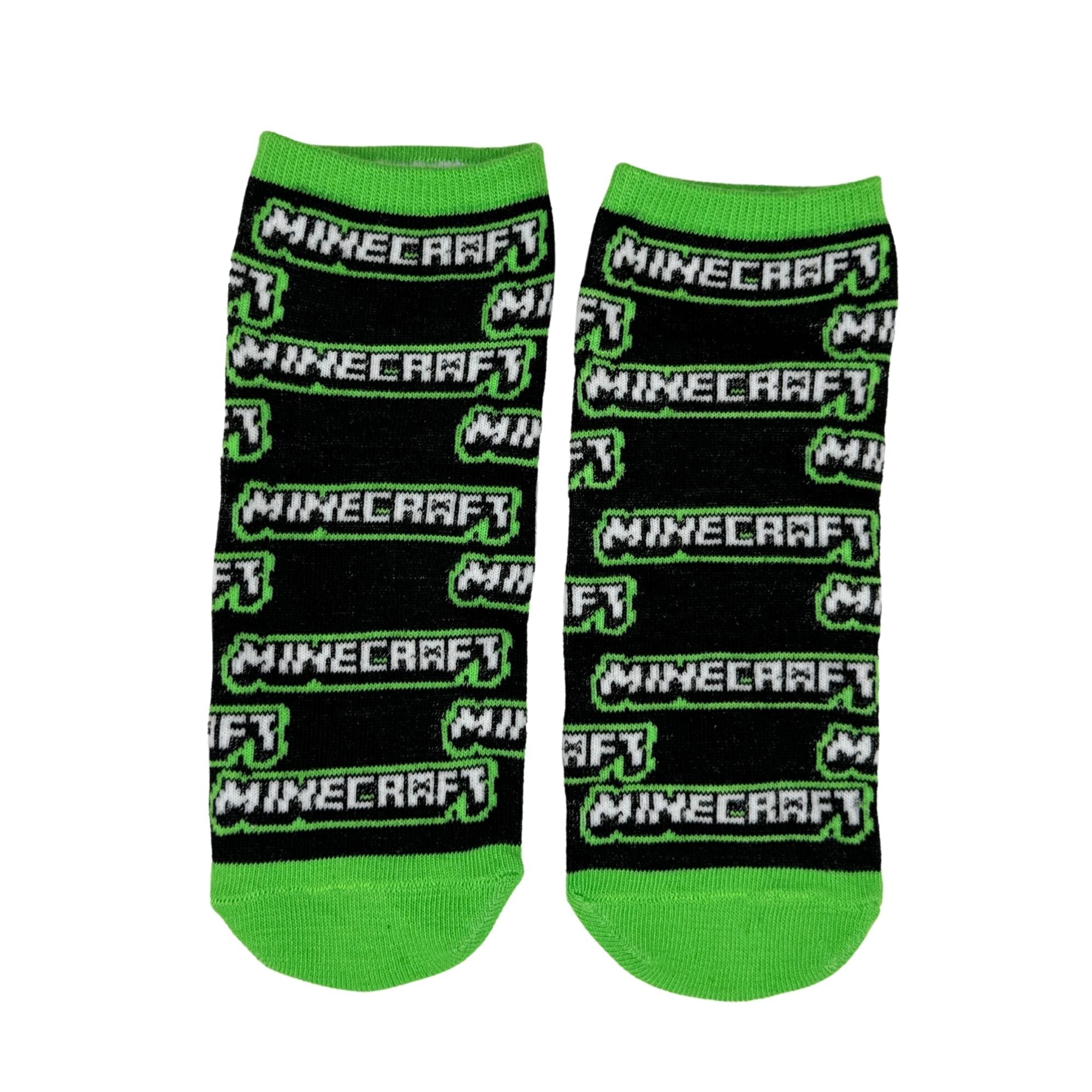 Calcetas Minecraft Elementos 6 Pares Unisex Para Niños - Fan Army