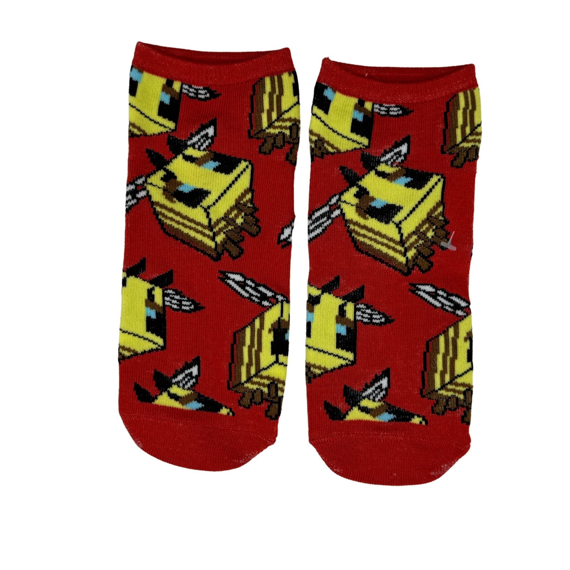 Calcetas Minecraft Elementos 6 Pares Unisex Para Niños - Fan Army