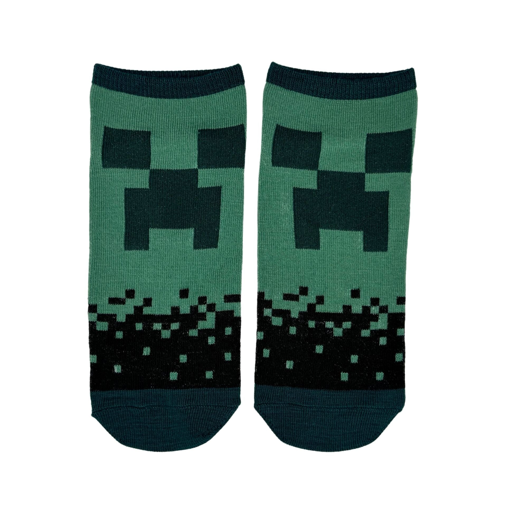 Calcetas Minecraft Elementos 7 Pares Unisex Para Niños - Fan Army