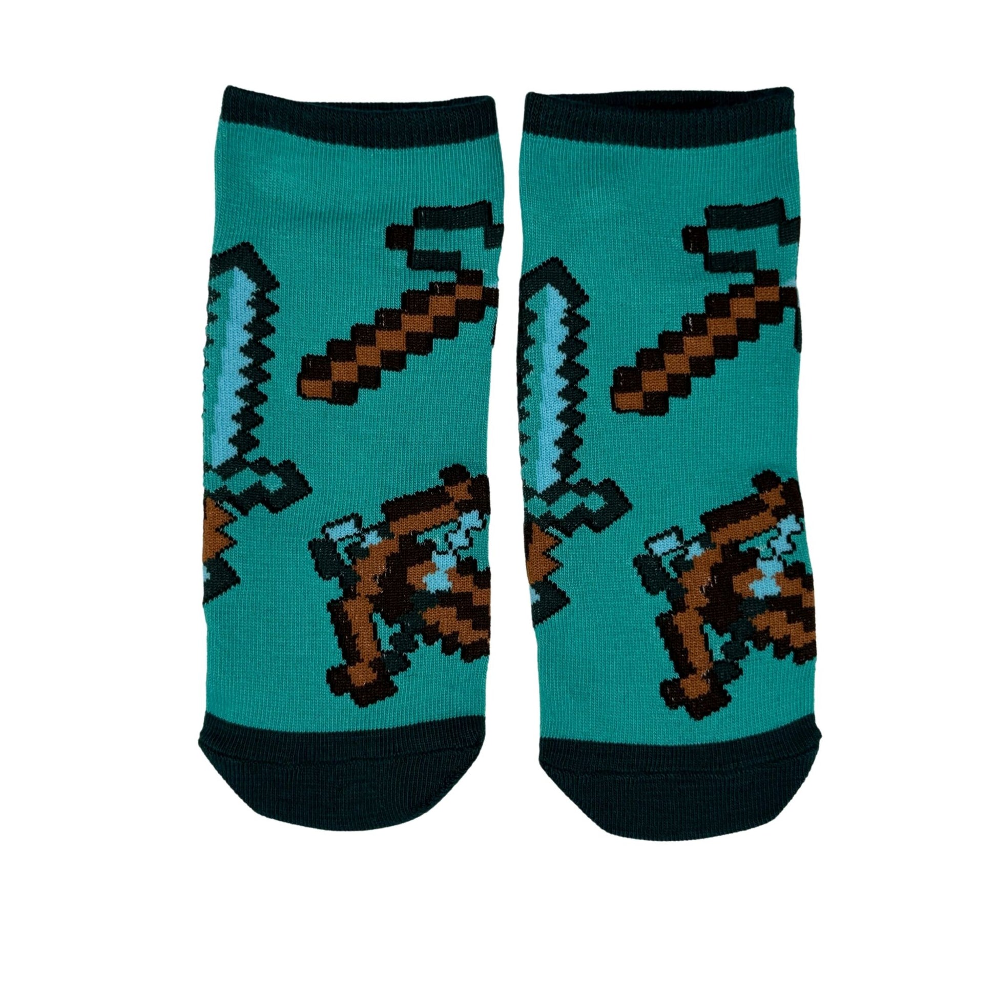 Calcetas Minecraft Elementos 7 Pares Unisex Para Niños - Fan Army