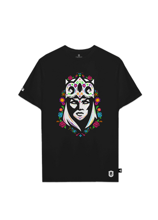 Playera Queens League Día de Muertos