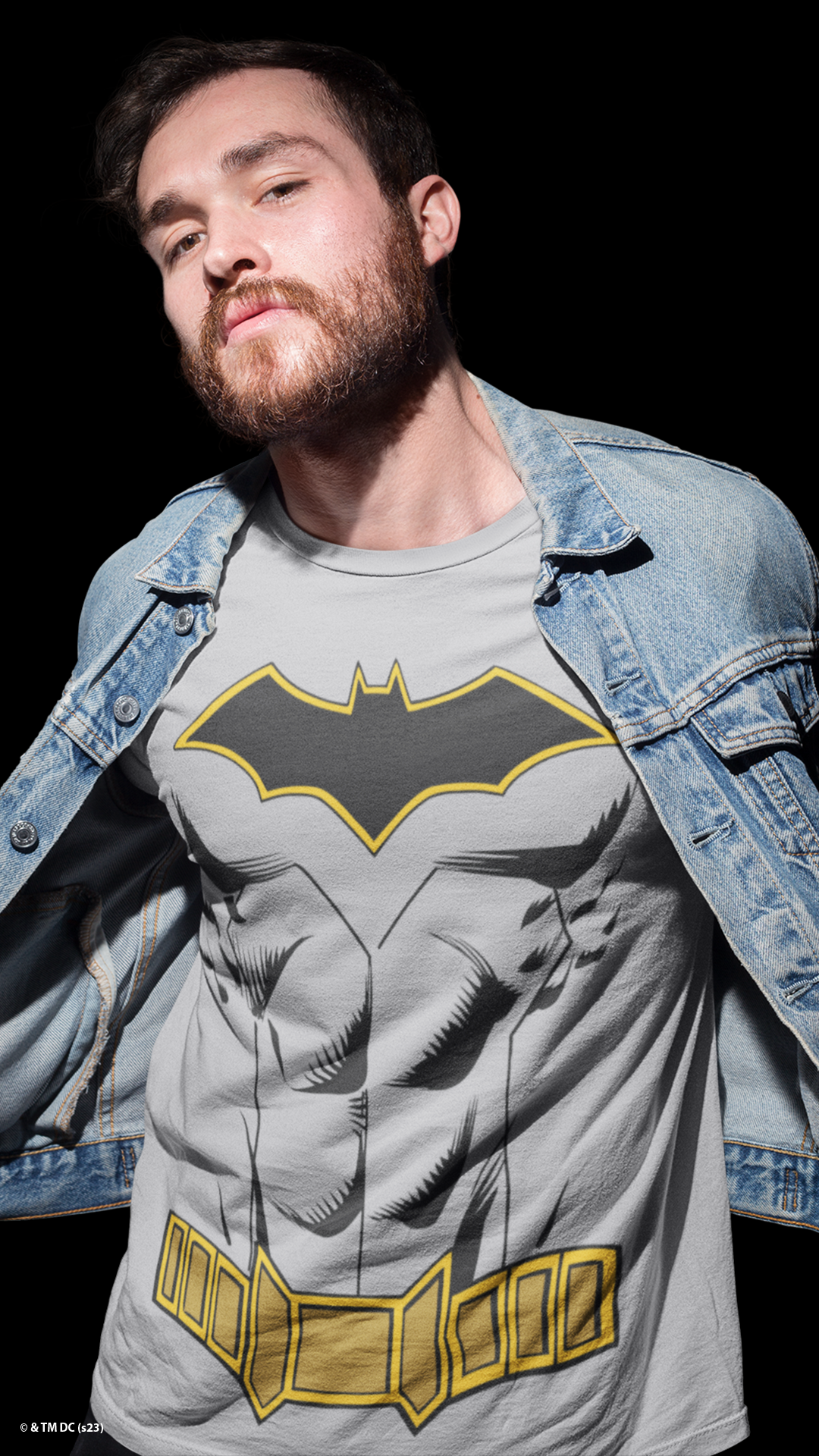 Playera Unisex Torso Batman - Diseño Superhéroe Icónico - Fan Army