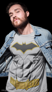 Playera Unisex Torso Batman - Diseño Superhéroe Icónico - Fan Army