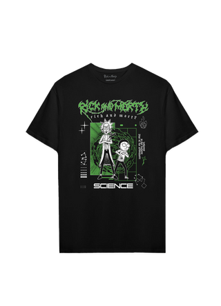 Playera Rick and Morty Science