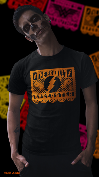 Playera Justice League Papel Picado The Speedster