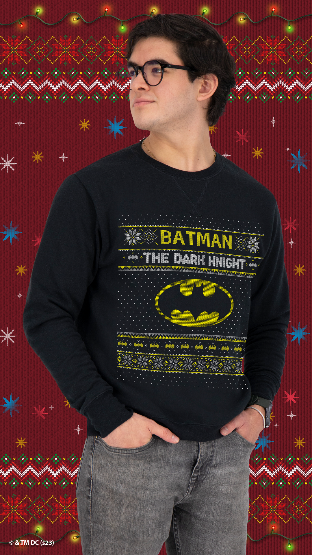 Suéter Navideño Batman - Edición Limitada