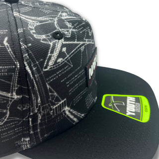 Gorra Plana NASA Naves espaciales para adultos