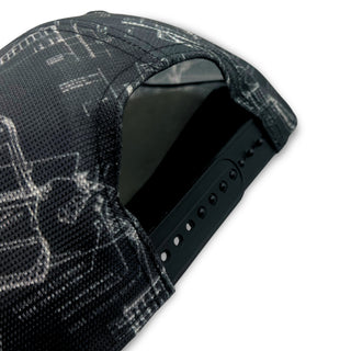 Gorra Plana NASA Naves espaciales para adultos