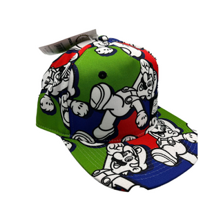 Gorra Super Mario - Mario y Luigi White