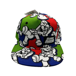 Gorra Super Mario - Mario y Luigi White