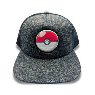 Gorra Pokemon Trucker Plana Bioworld Pokebola Logo Original