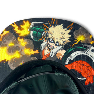 Gorra plana My Hero Academia Bakugo para hombre y mujer