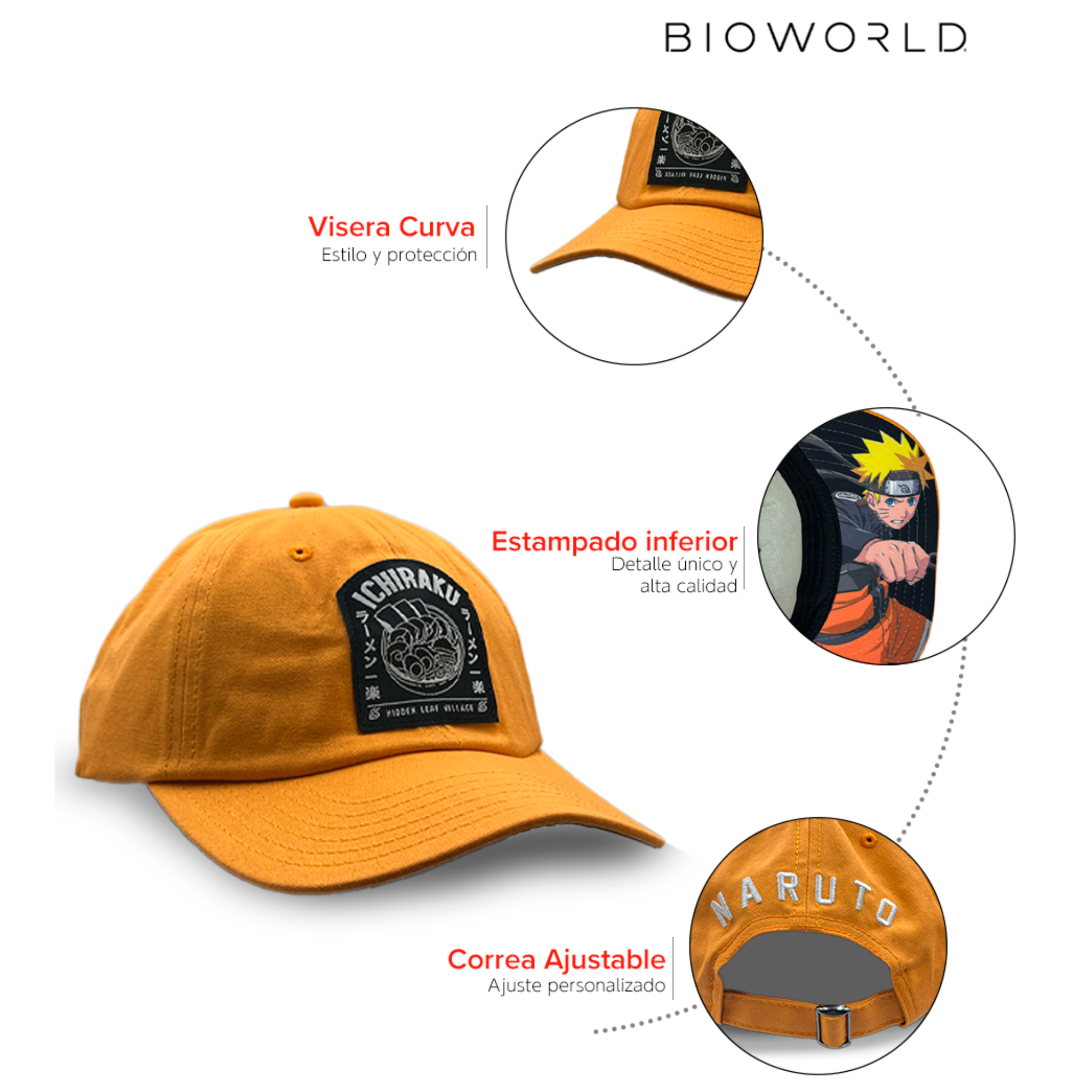 Gorra Naruto Ichiraku Ramen - Fan Army