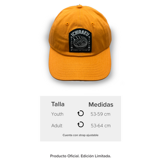 Gorra Naruto Ichiraku Ramen