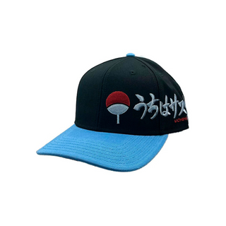 Gorra Curva Naruto Negra Sasuke - Diseño Uchiha para Hombre y Mujer, Estilo Anime