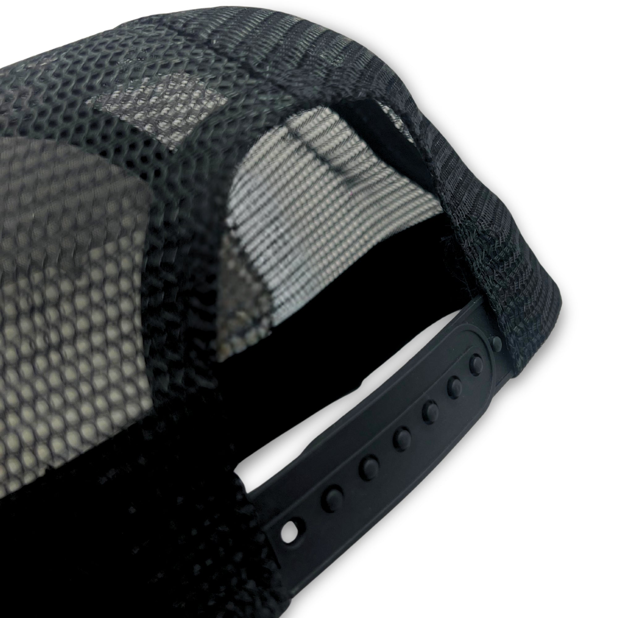 Gorra Bob Esponja Fondo de Bikini Blanco y Negro - Fan Army