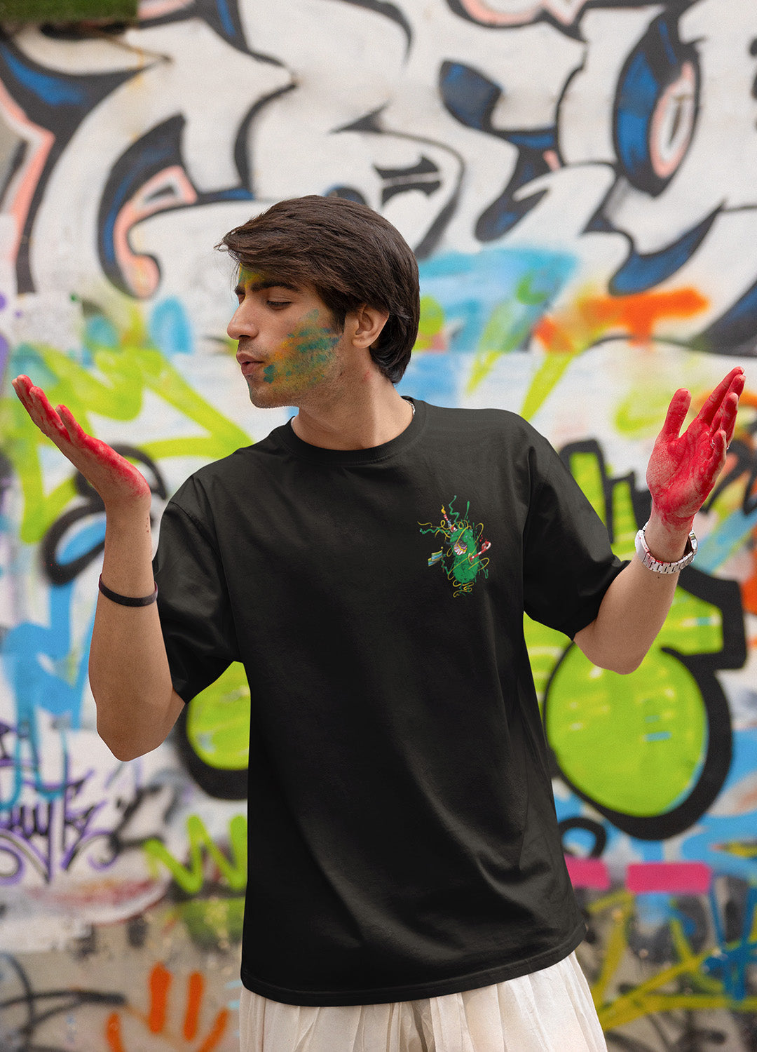 Playera Bob Esponja Hombre Mujer Blanco by Dennis Gabbana - Fan Army