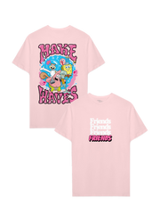 Playera Bob Esponja Hombre Mujer Rosa Make Waves - Fan Army