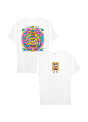 Playera Bob Esponja Hombre Mujer Blanco by Raul Urias - Fan Army