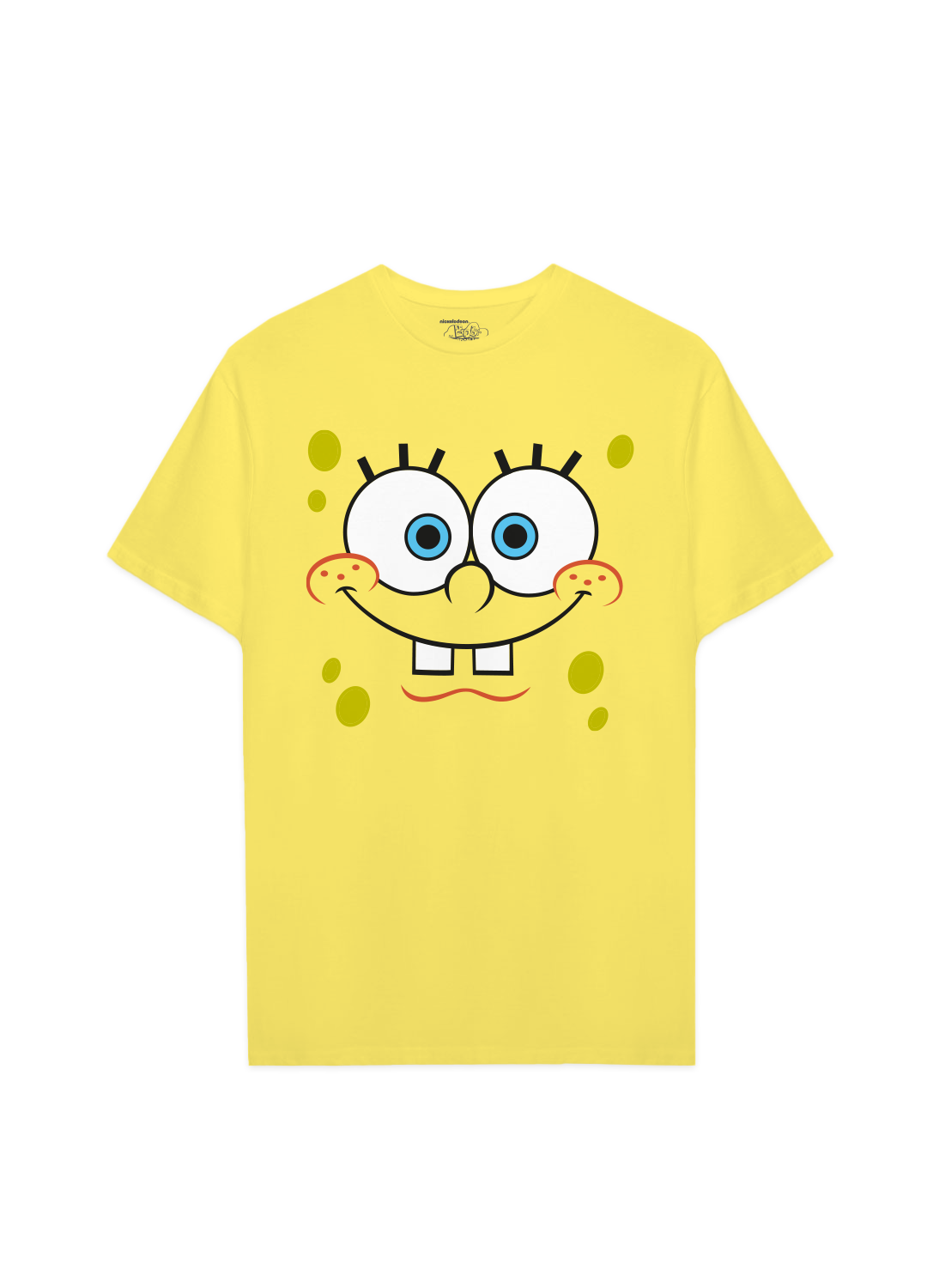 Playera Bob Esponja Hombre Mujer Amarillo Cara Bob - Fan Army
