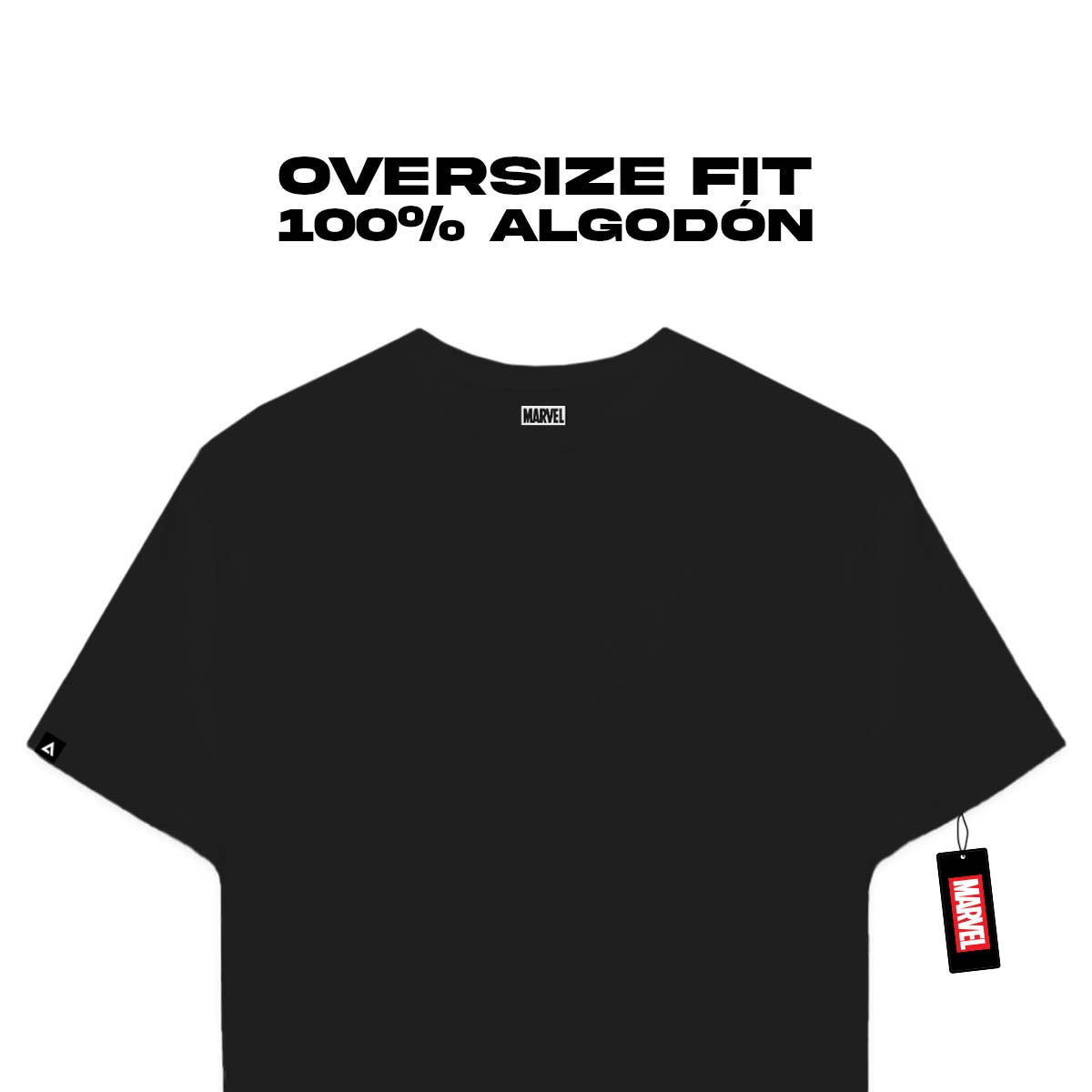 Playera Spider-Man Hombre Mujer Negro Disney Original Amazing Spdier-Man - Fan Army