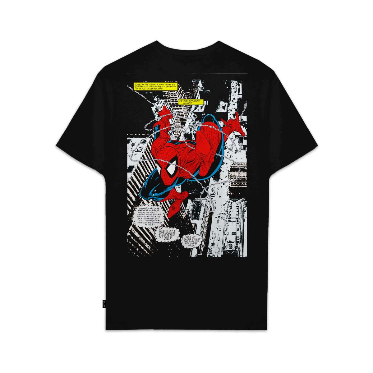 Playera Spider-Man Hombre Mujer Negro Disney Original Protector of NYC - Fan Army