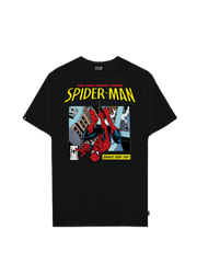 Playera Spider-Man Hombre Mujer Negro Disney MARVEL Original New From Marvel Studios - Fan Army