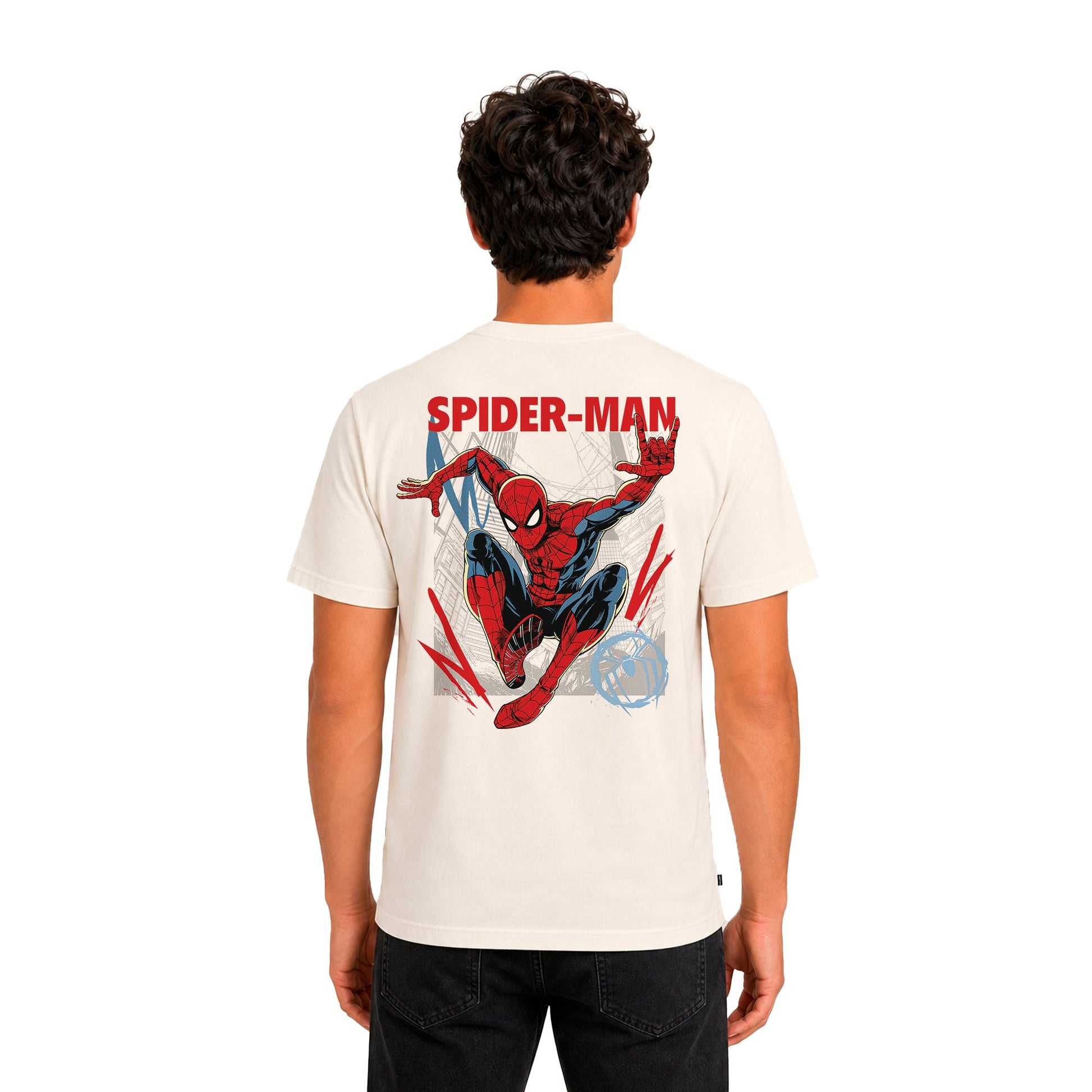 Playera Spider-Man Hombre Mujer Arena Disney MARVEL Original Brand New Day - Fan Army