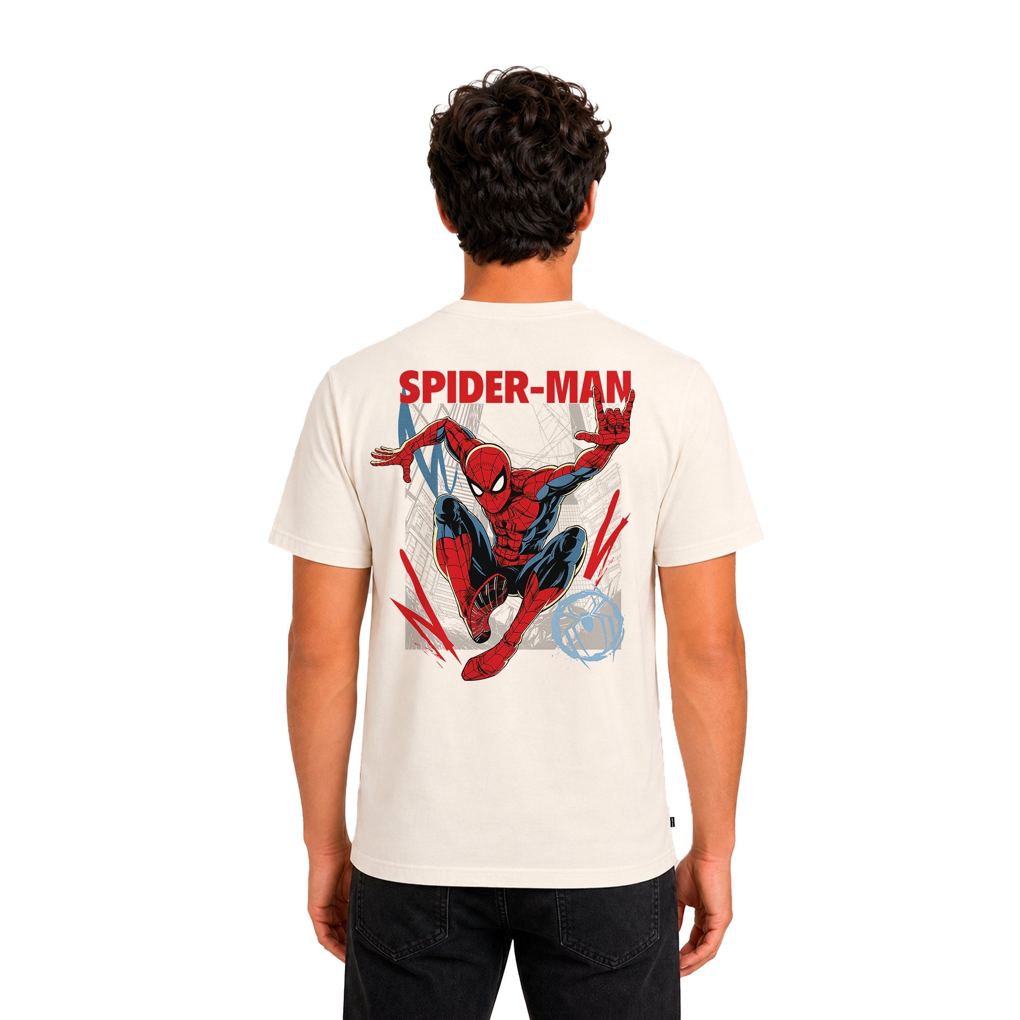 Playera Spider-Man Hombre Mujer Arena Disney MARVEL Original Brand New Day - Fan Army