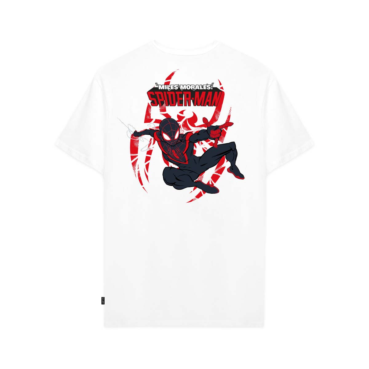 Playera Spider-Man Hombre Mujer Blanco Disney Original Miles Morales - Fan Army