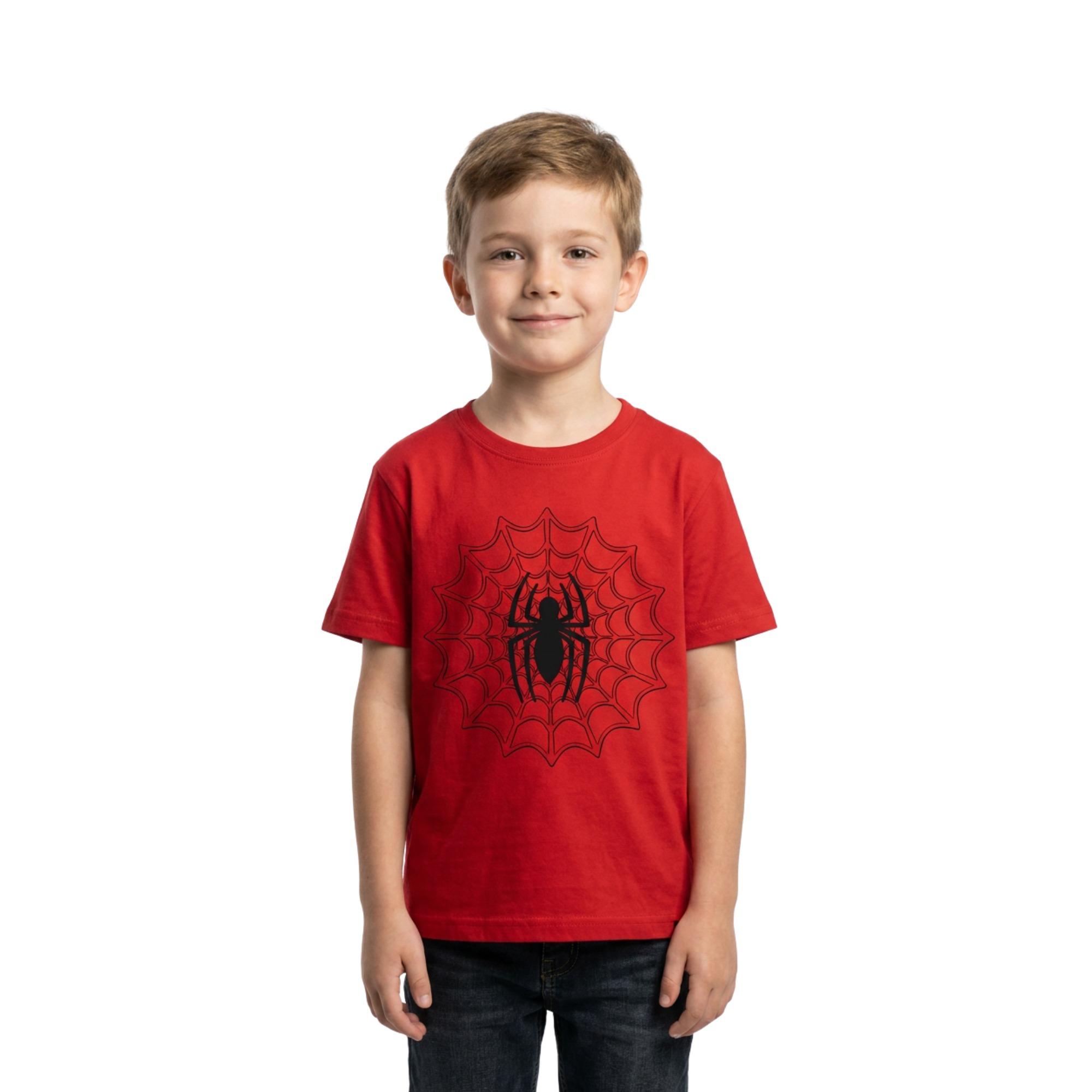 Playera Niño Spider-Man niño Rojo Disney MARVEL Original Web Niño - Fan Army