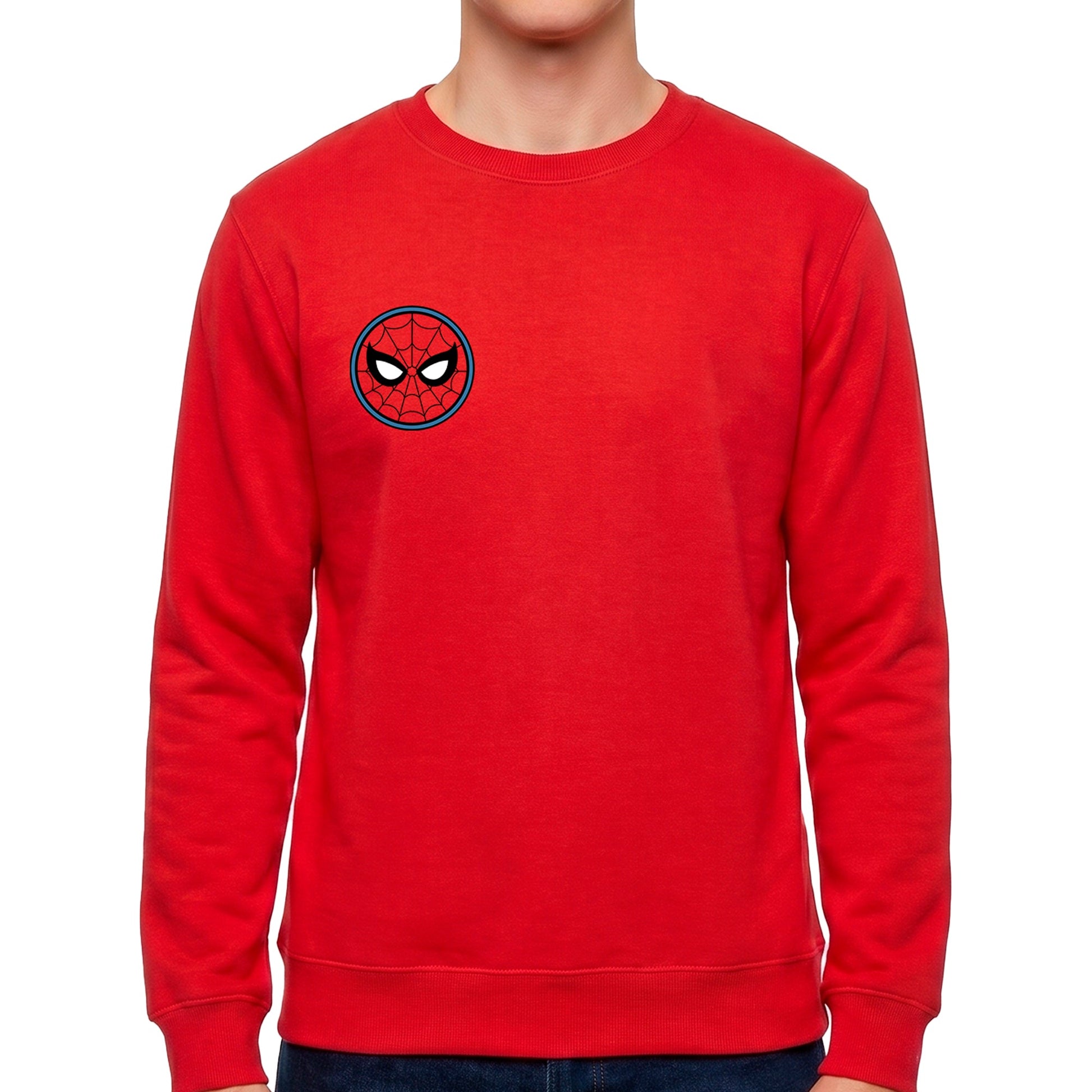 Sudadera Spider-Man Hombre Mujer Rojo Disney MARVEL Original Thwip - Fan Army