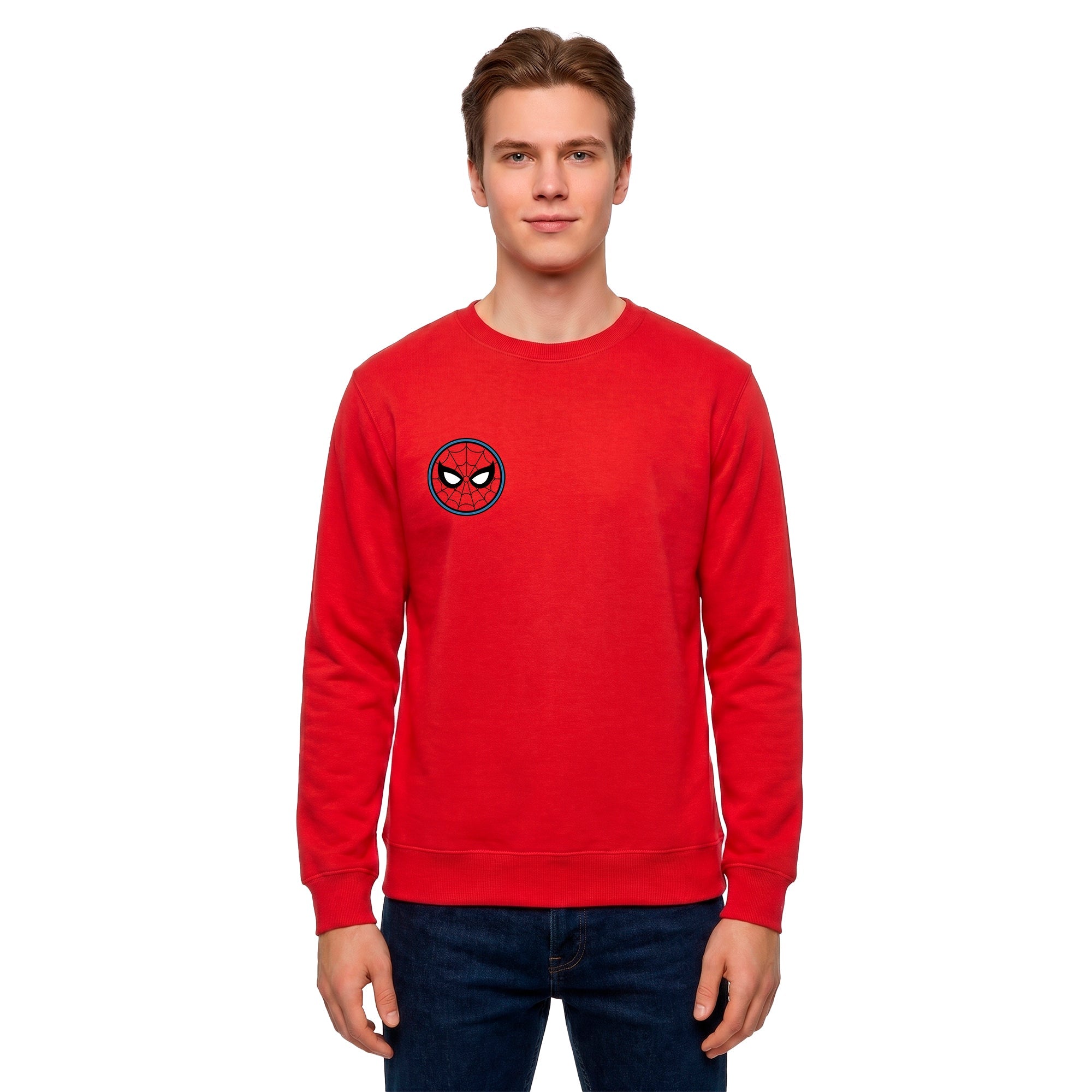 Sudadera Spider-Man Hombre Mujer Rojo Disney MARVEL Original Thwip - Fan Army