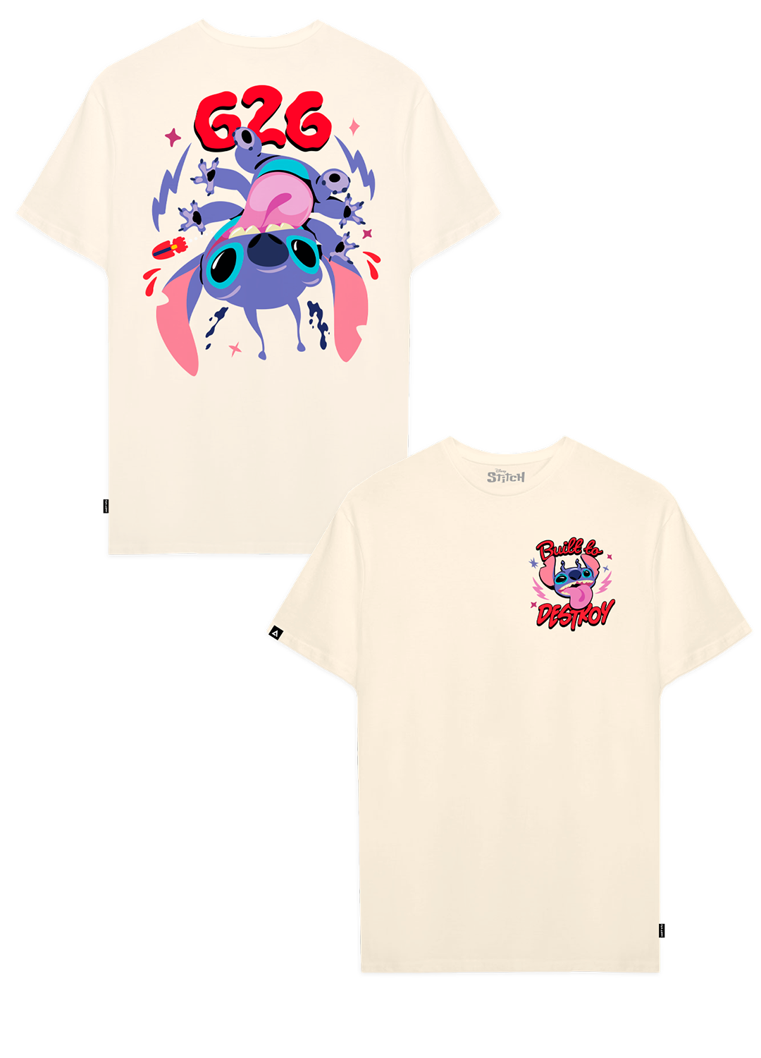 Playera Lilo&Stitch Built for destroy - Fan Army
