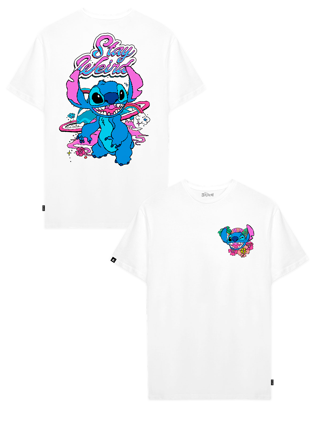 Playera Lilo&Stitch Stay Weird - Fan Army