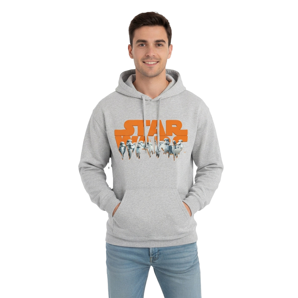 Hoodie Disney Halloween Hombre Mujer Gris Disney Original Star Wars Halloween