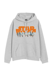 Hoodie Disney Halloween Hombre Mujer Gris Disney Original Star Wars Halloween